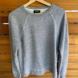 A.P.C. Crewneck Sweater Terry Knit